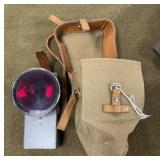 Military Signal Lantern & Carry Case