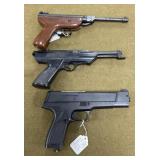 3-.177 cal Air Pistols