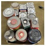 17 Cans Vintage Reloading Powder