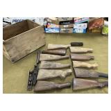 10 Rifle Stocks, 4 Forearms