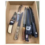 6 Sheath Knives