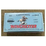 50 rnds Winchester .44-40 Win Ammo