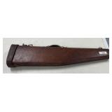 Leather Mutton Shotgun Hard Case