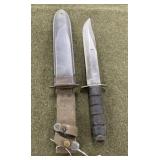 USN Mark 2 Knife & Sheath