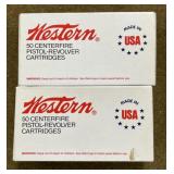 100 rnds Western .38 Super Auto +P Ammo