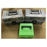 2 - Case-Gard 100 rnd Plastic Shotshell Boxes