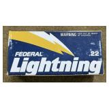 500 rnds Federal Lighting .22LR Ammo