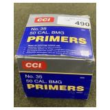 500 CCI .50 BMG Rifle Primers
