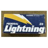 500 rnds Federal Lighting .22LR Ammo