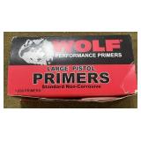 900+ Wolf Large Pistol Primers