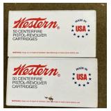 100 rnds Western .38 Super Auto +P Ammo