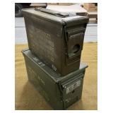 2 - Steel Ammo Cans