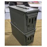 2 - Steel Ammo Cans