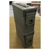 2 - Steel Ammo Cans