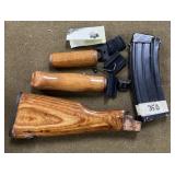 AK-47 Stock,Forearm,30 rnd Mag