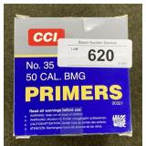 500 CCI .50 BMG Rifle Primers