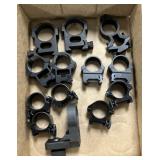 5 Pair & 3 Single Scope Rings