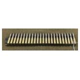 24 rnds 8mm Lebel Ammo & Stripper Clip