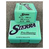 100ct Sierra .458 cal Rifle Bullets