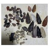 40+ Pieces of Indian Artifacts