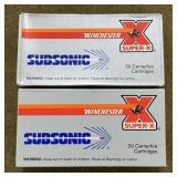 100 rnds Winchester .40 S&W Subsonic Ammo