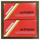 100 rnds Federal 10mm Auto HP Ammo