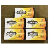 300 rnds Armscor .22 TCM Ammo