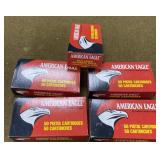 250 rnds American Eagle 9mm Ammo