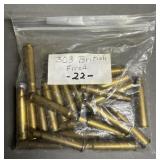 22ct Once Fired .303 British Brass