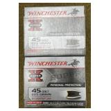 40 rnds Winchester .45 Colt Silver Tip Ammo