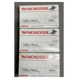 60 Rnds Winchester 7.62x51 Ammo