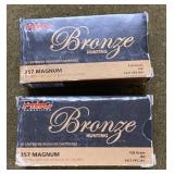 100 rnds PMC Bronze .357 Mag Ammo