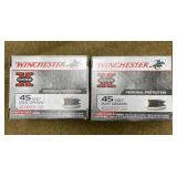 40 rnds Winchester .45 Colt Silver Tip Ammo