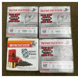 100 rnds Winchester 12 ga Shotshells