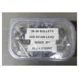 180ct .38-55 Cal 260 gr Lead Bullets