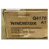 500 rnds Winchester .45 Auto Ammo