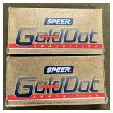100 rnds Speer Gold Dot 9mm Ammo