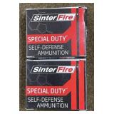 40 rnds Sinter Fire 9mm Ammo