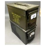 2 - Steel Ammo Cans