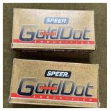 100 rnds Speer Gold Dot 9mm Ammo