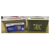 2 Metal Ammo Cans
