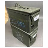 2 - Steel Ammo Cans