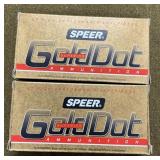 100 rnds Speer Gold Dot 9mm Ammo