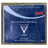 20 rnds CCI .22 LR Shotshells