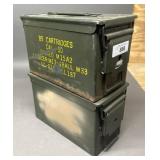 2 - Steel Ammo Cans