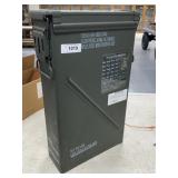Tall Metal Ammo Can
