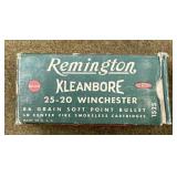 50 rnds Remington .25-20 Win Ammo