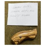 S&W J Frame Goncalo Alves Wood Grips