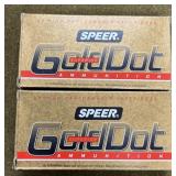 100 rnds Speer Gold Dot 9mm Ammo