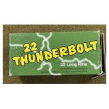 500 rnds Remington .22 LR Thunderbolt Ammo